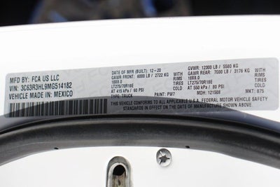 2021 RAM 3500 Big Horn