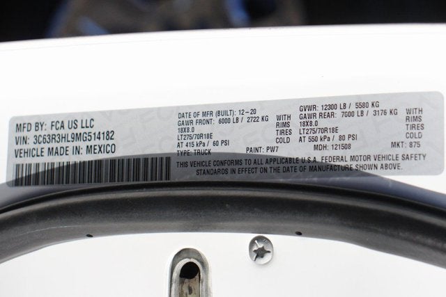 2021 RAM 3500 Big Horn