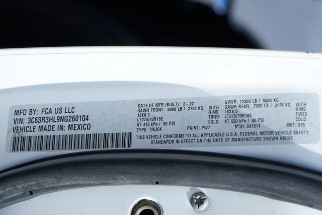 2022 RAM 3500 Big Horn