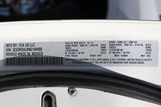 2022 RAM 3500 Big Horn