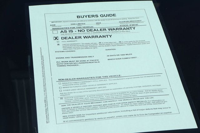 2024 RAM 3500 Limited