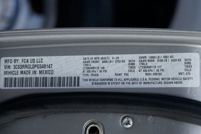 2023 RAM 3500 Tradesman