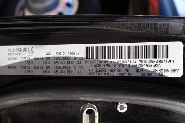 2017 RAM 3500 Lone Star