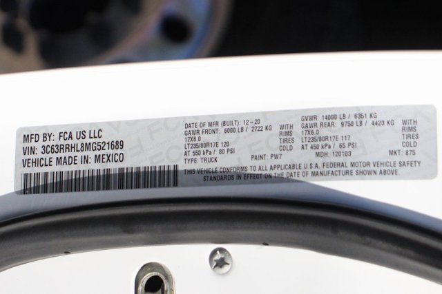 2021 RAM 3500 Big Horn