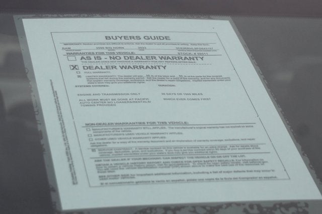 2023 RAM 3500 Big Horn