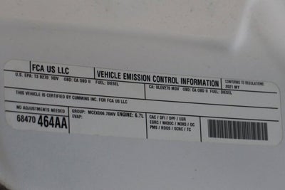 2021 RAM 3500 Big Horn