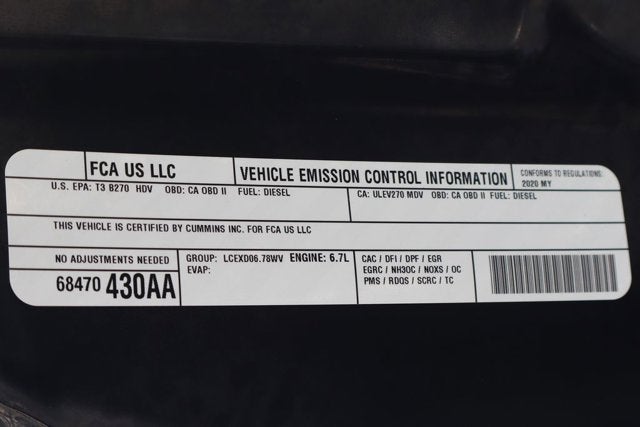 2020 RAM 3500 Laramie