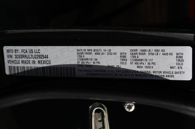 2020 RAM 3500 Laramie