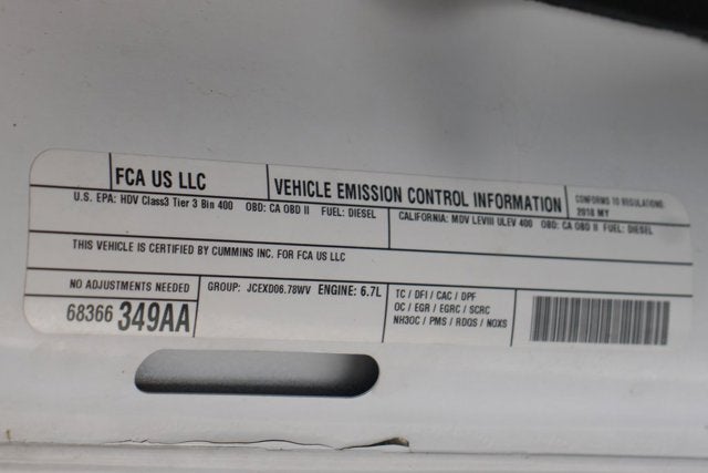 2018 RAM 3500 Laramie