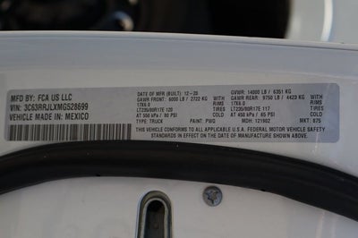 2021 RAM 3500 Laramie