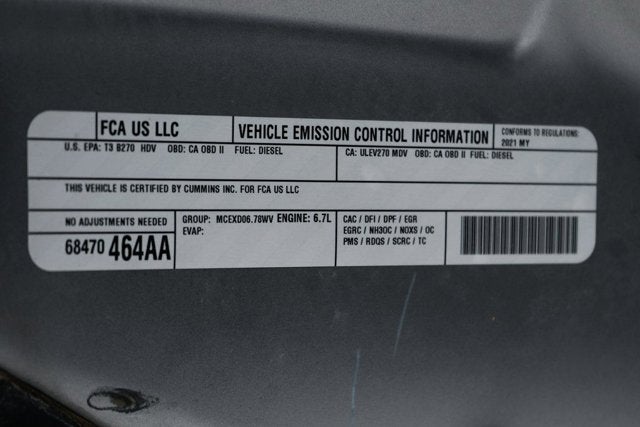 2021 RAM 3500 Laramie