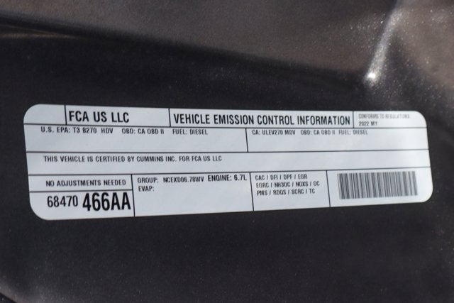 2022 RAM 3500 Laramie Longhorn