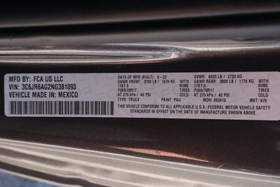 2022 RAM 1500 Classic Tradesman