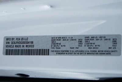 2025 RAM ProMaster 2500 High Roof