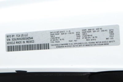 2025 RAM ProMaster 2500 Base