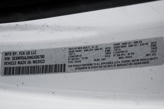 2022 RAM 2500 Tradesman