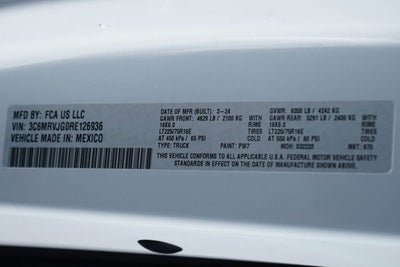 2024 RAM ProMaster 3500 High Roof