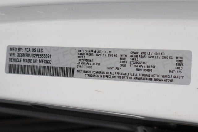2023 RAM ProMaster 3500 High Roof