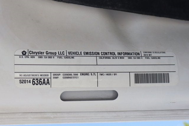 2012 RAM 2500 Big Horn