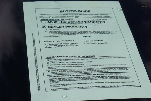 2020 RAM 2500 Power Wagon