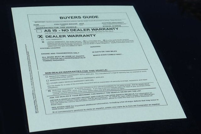2022 RAM 2500 Power Wagon