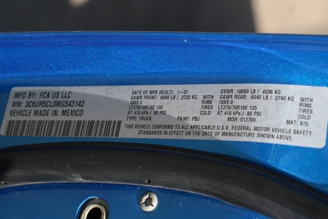 2021 RAM 2500 Tradesman