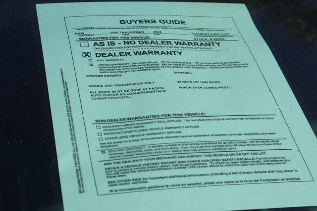 2022 RAM 2500 Tradesman