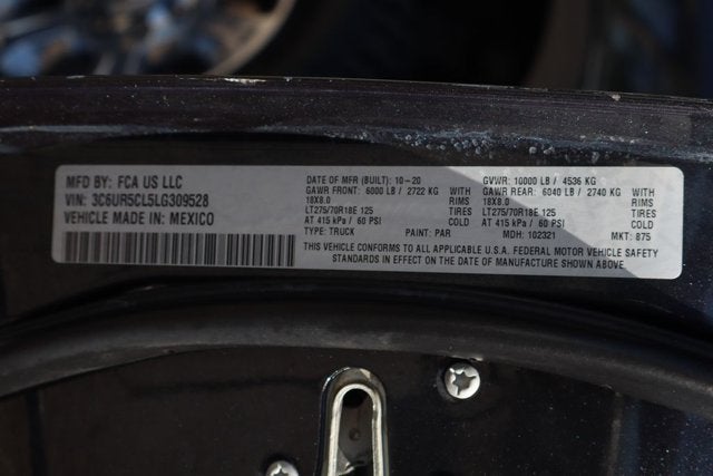 2020 RAM 2500 Tradesman