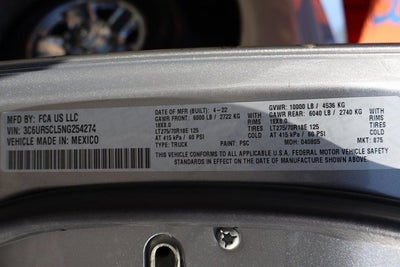 2022 RAM 2500 Tradesman