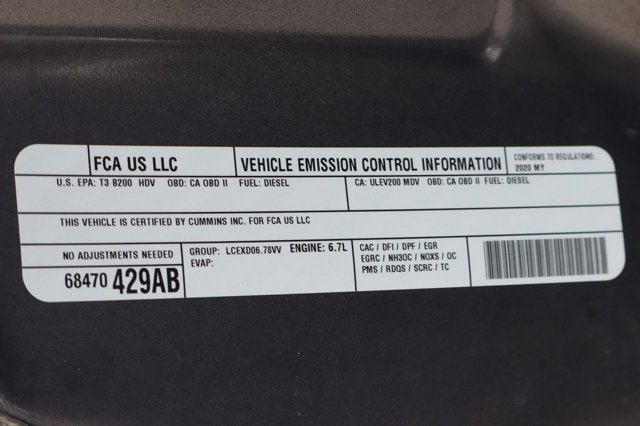 2020 RAM 2500 Big Horn