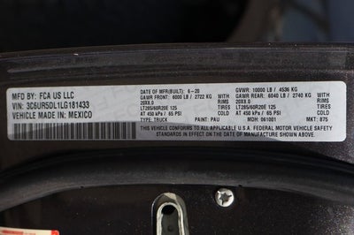 2020 RAM 2500 Big Horn