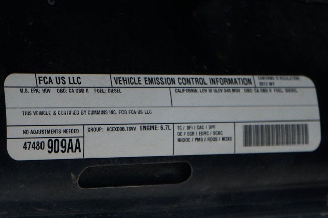 2017 RAM 2500 Big Horn