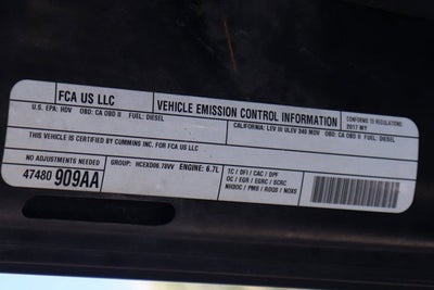 2017 RAM 2500 Laramie