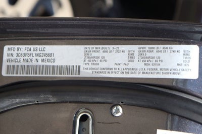2022 RAM 2500 Laramie