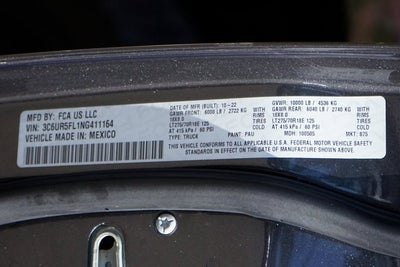 2022 RAM 2500 Laramie