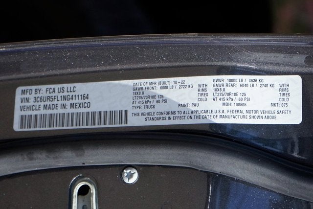 2022 RAM 2500 Laramie