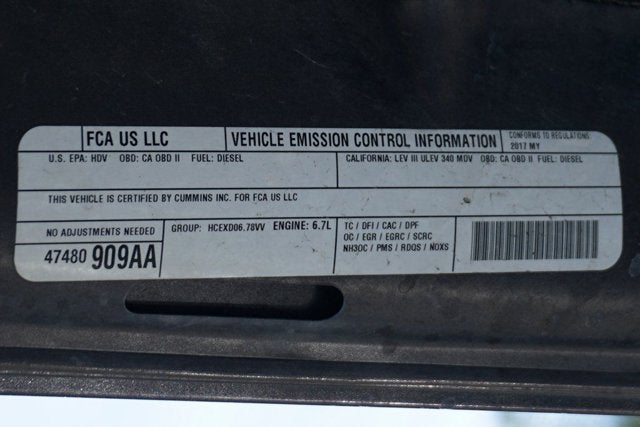 2017 RAM 2500 Laramie