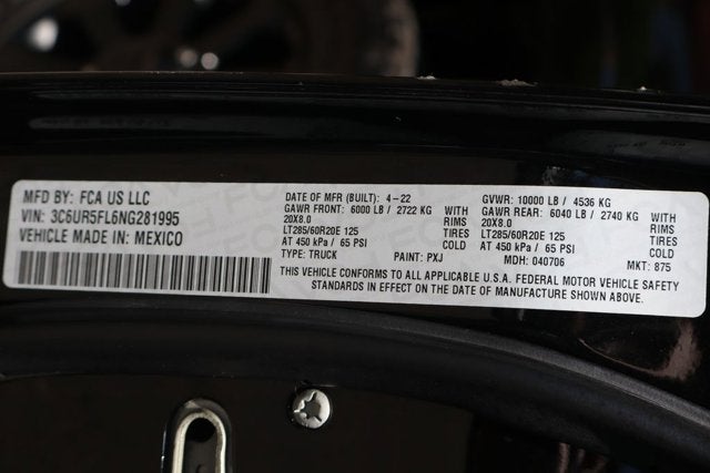 2022 RAM 2500 Laramie
