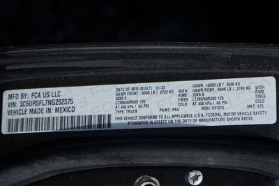 2022 RAM 2500 Laramie