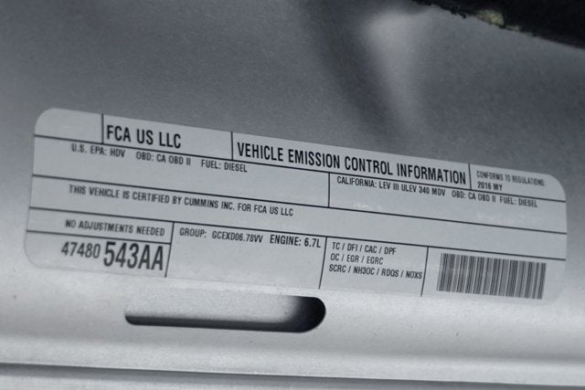 2016 RAM 2500 Laramie