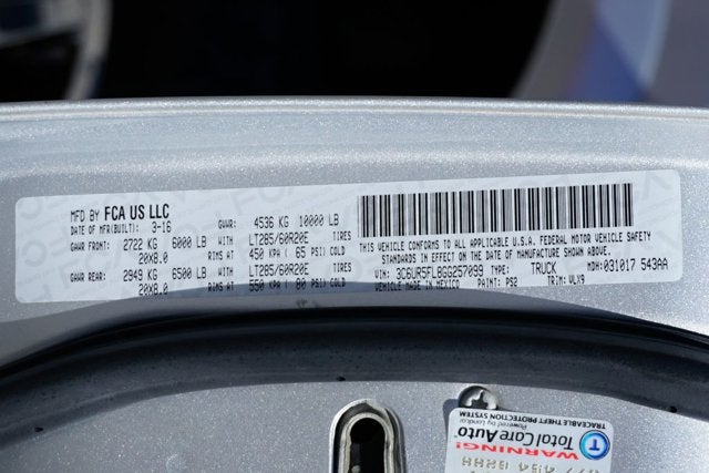 2016 RAM 2500 Laramie