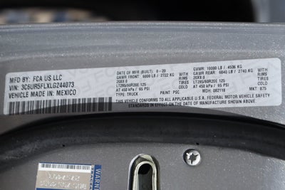 2020 RAM 2500 Laramie