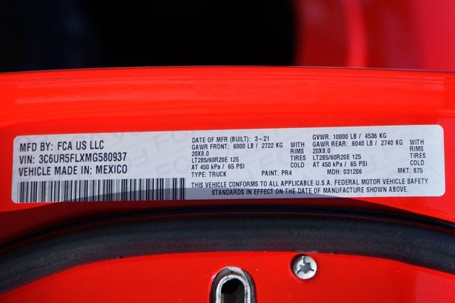 2021 RAM 2500 Laramie