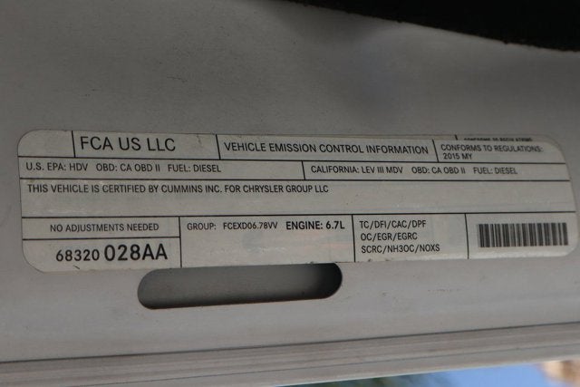 2015 RAM 2500 Laramie Longhorn