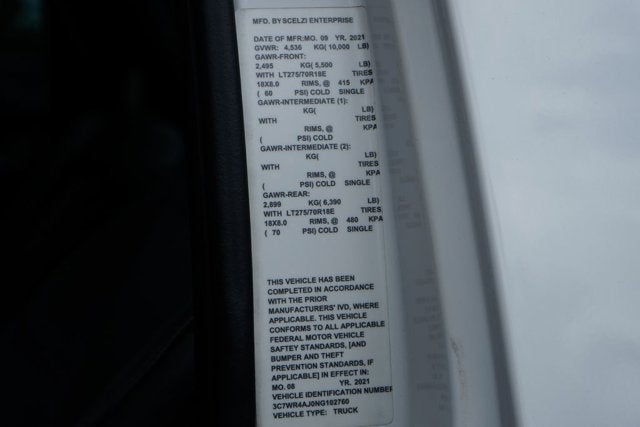 2022 RAM 2500 Tradesman