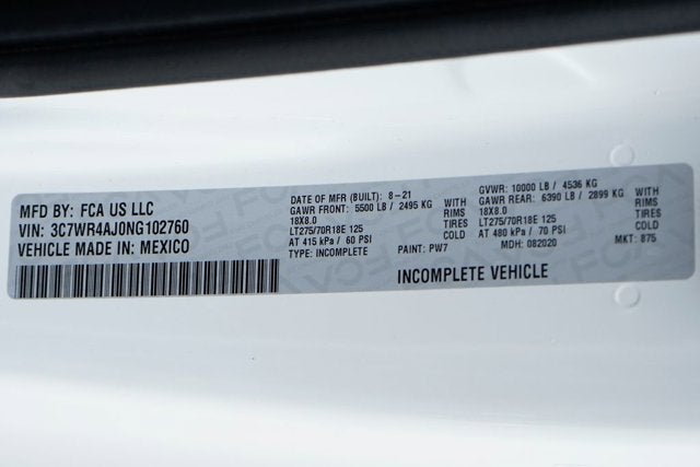 2022 RAM 2500 Tradesman