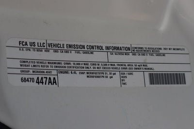 2021 RAM 2500 Tradesman
