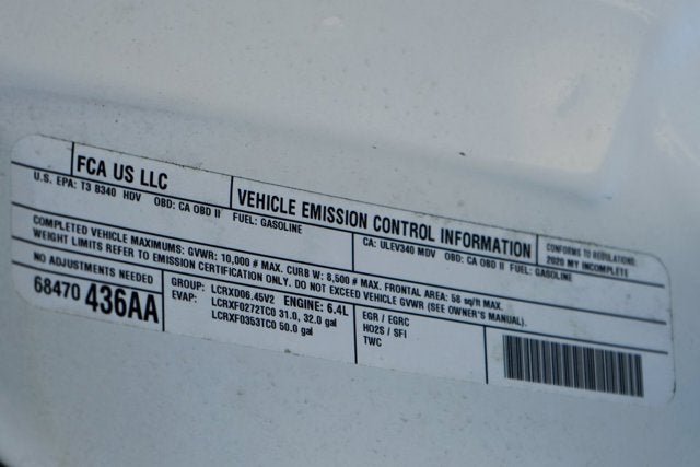 2020 RAM 2500 Tradesman