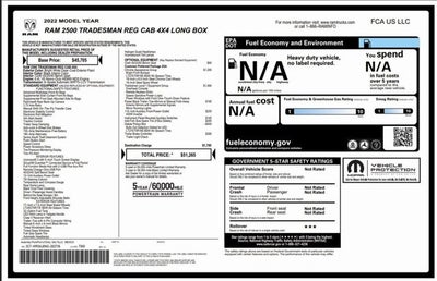 2022 RAM 2500 Tradesman