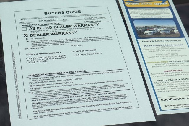 2022 RAM 2500 Tradesman